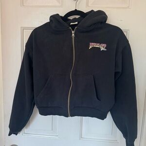 Limited Edition Hurley x Huntington Beach Black Zip-Up Hoodie